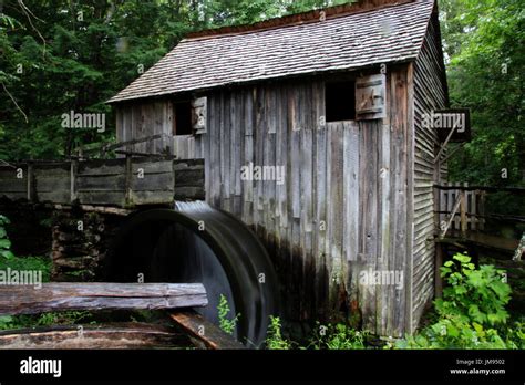 Old Weathered Wooden Water Mill Hi Res Stock Photography And Images Alamy