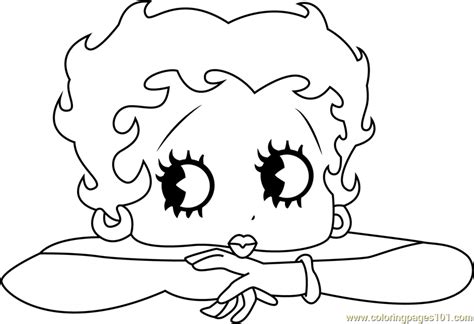 Ilovemy Gfs Betty Boop Coloring Pages Free Printable