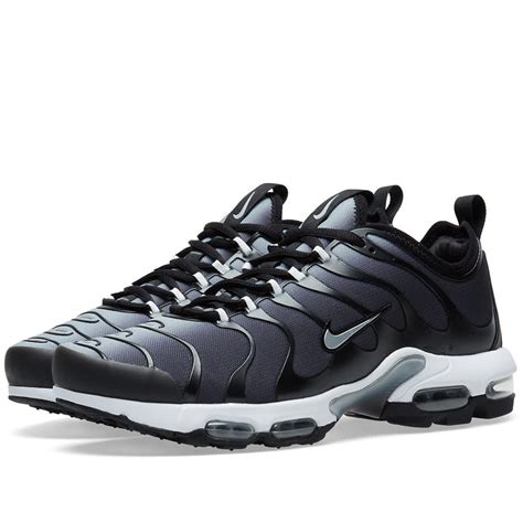 Nike Air Max Plus Tn Ultra Black Silver And Wolf Grey End Us