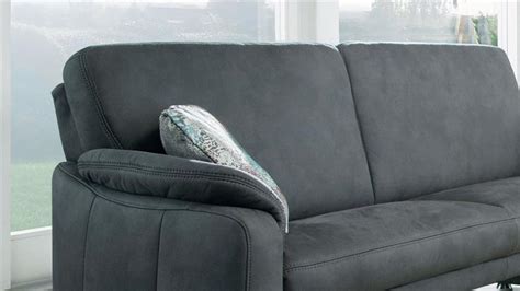 In verschiedenen farben erhältlich, lässt sich für jeden geschmack die passende variante entdecken. Sofa HAMPTON 3-Sitzer Stoff anthrazit mit Federkern 190 cm