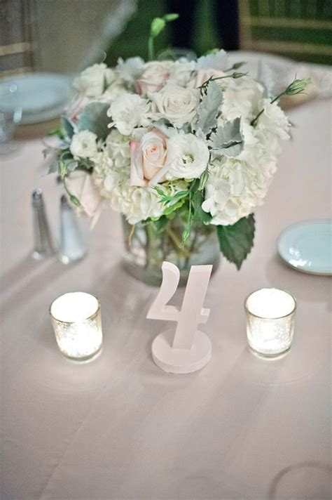 Wedding Table Number Kristen Weaver Photography Belle The Magazine