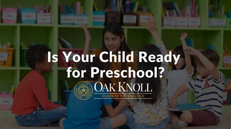 Is Your Child Ready For Preschool