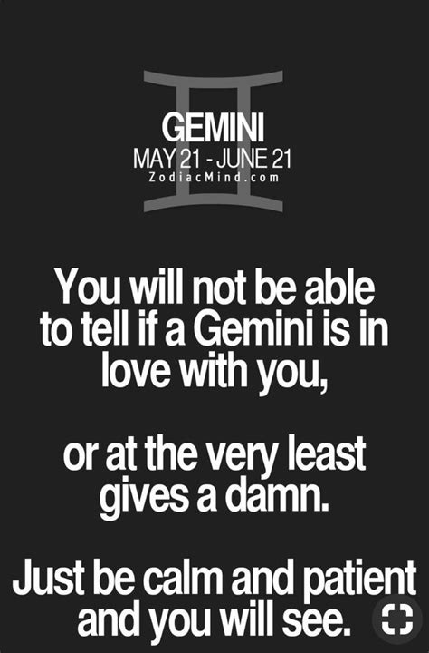 All I Know Is That Im In Love With A Gemini Gemini Life Gemini