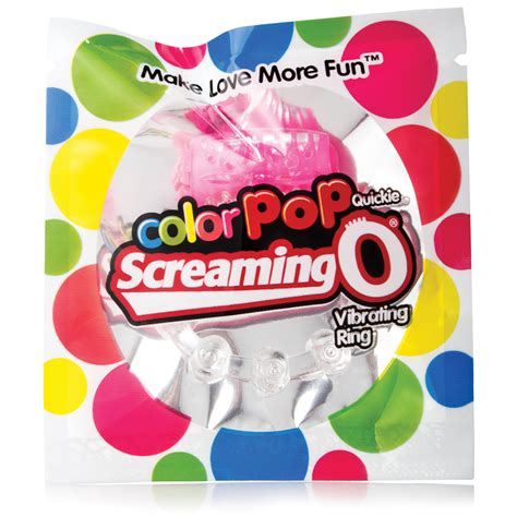 Color Pop Quickie Screaming O Pink Sex Toys
