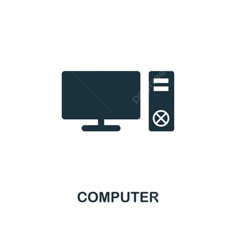 Computer Laptop Pc Vector Hd Images Computer Icon Pc Vector Symbol