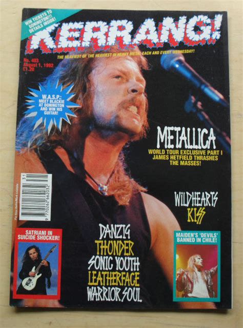 Metallica Kerrang Vinyl Records And Cds For Sale Musicstack