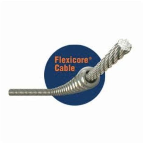 General Pipe Cleaners Flexicore 25he1 Replacement Cable With El Basin