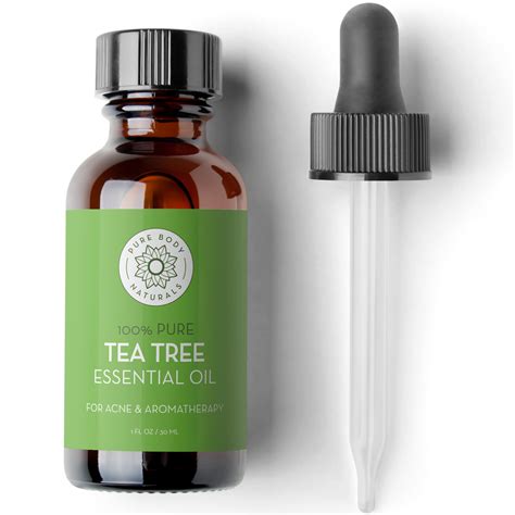 Tea Tree Essential Oil Fl Oz Pure Body Naturals