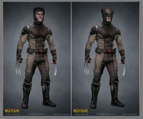 i think this would be my ideal colour scheme for an mcu wolverine suit the classic yellow just