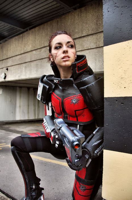 Mass Effect Commander Shepard Cosplay Pics Fanboy Fashion