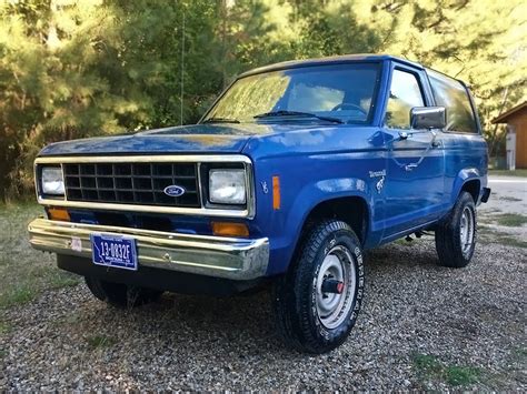 3000 5 Speed 1986 Ford Bronco Ii Barn Finds