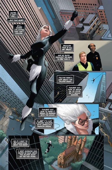 Sneak Peek Preview Of Marvel Comics Black Cat 6 Comic Watch