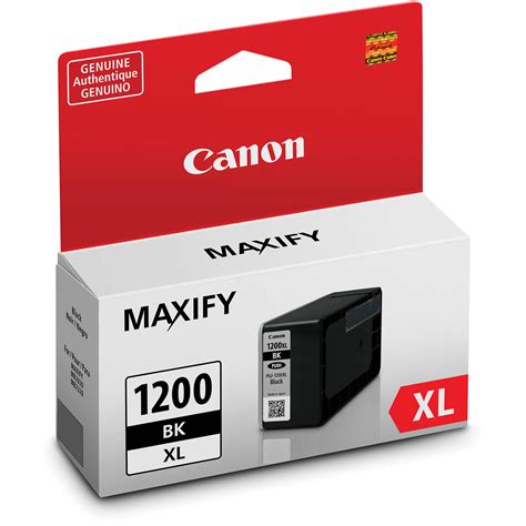 Canon Pgi 1200xl Black Ink Cartridge 9183b001 Bandh Photo Video
