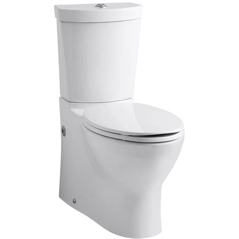 Kohler Persuade Skirted Two Piece Elongated Dual Flush Toilet With Top