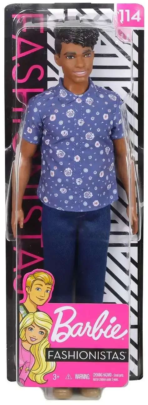 Barbie Fashionistas Ken 1325 Doll 114 Preppy Florals Mattel Toywiz