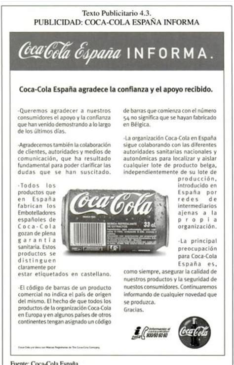 El Caso Coca Cola Noviembre 2010