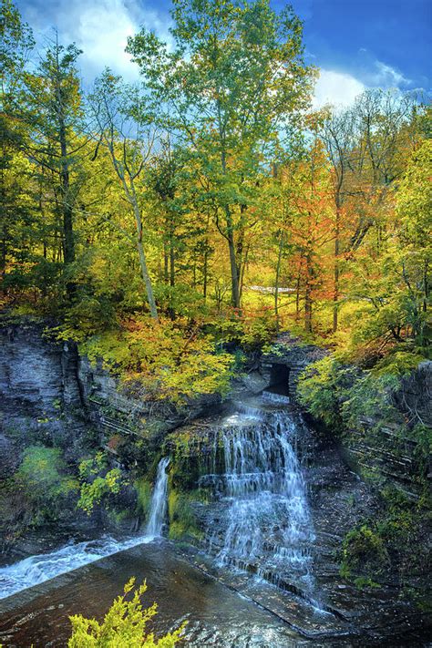 Falls Splendor At Upper Taughannock Falls Photograph By Lynn Bauer