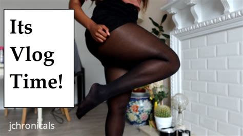 Pantyhose Vlog Trying On Platinos Comfort Tights And Heading To Friends Youtube