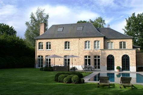 Belgian Style Huizen Architectuur Landelijk Wonen