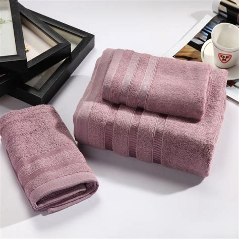 3pcsset Luxury Bamboo Fiber Hotel Home Bath Towel Set 1pc Bath Towel