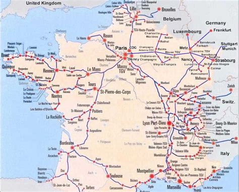 Tgv Route Map France Cinemergente
