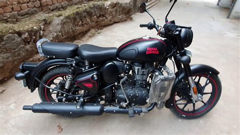 Royal Enfield Stealth Black Classic Bs Youtube