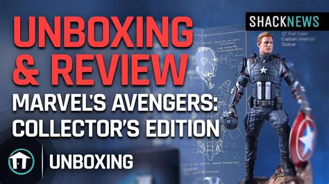 Unboxing And Review Marvels Avengers Collectors Edition Shacknews