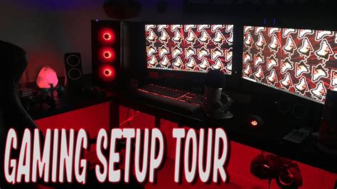 My Dream Gaming Setup Room Tour Youtube