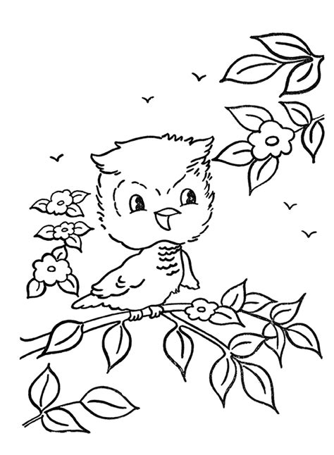 Free Owls And Mushrooms Coloring Page Owl Coloring Pages Coloring