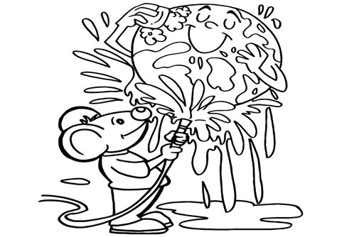 Ecology Coloring Pages to download and print for free