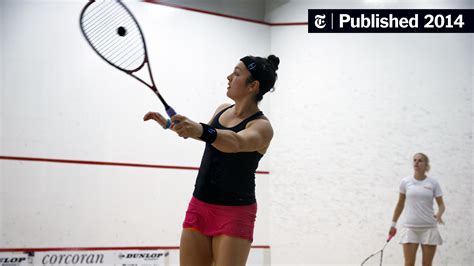 American Rises To Rare Height In Squash Rankings All While Hitting The
