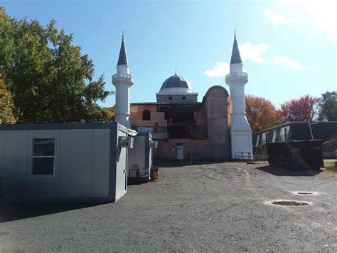 Reconstruction Begins At New Haven Mosque Burned In Arson Fire