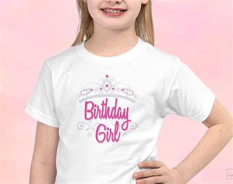 Girls Birthday Shirt Birthday Fashion Birthday Girl Shirt Birthday