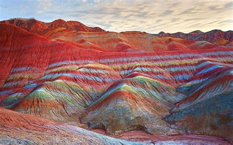 The Painted Desert In Arizona Rainbow Mountain Danxia Landform Zhangye