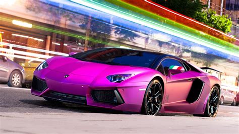 Fonds Décran Lamborghini Aventador Lp700 Pourpre 4 Supercar 2560x1440