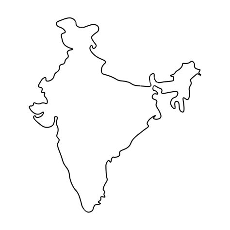 India Map Outline Png Png Image Collection
