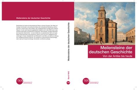 Meilensteine Der Deutschen Geschichte