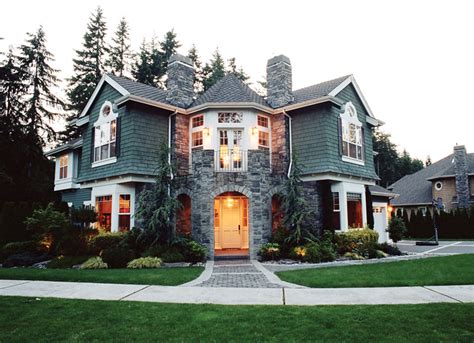 Aesthetic House Exterior Two Story Largest Wallpaper Portal