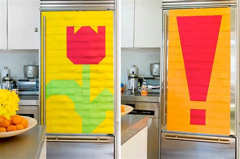 How Great Is Post It Note Art For A Party Catch My Party
