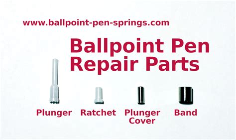 Ballpoint Pen Repair Parts Grab Bag