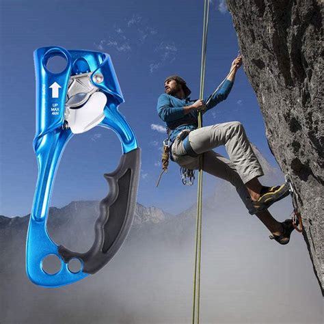 Hand Ascender Rock Climbing Tree Arborist Rappelling Gear Equipment