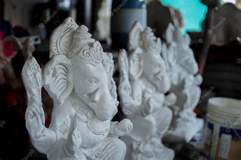Premium Photo Lord Ganesha Statue Kept In A Shop Before Ganesh