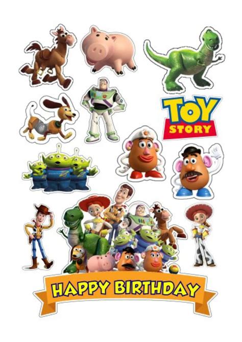 Toy Story Edible Wafer Paper Cake Topper The Cake Mixer The Cake Mixer