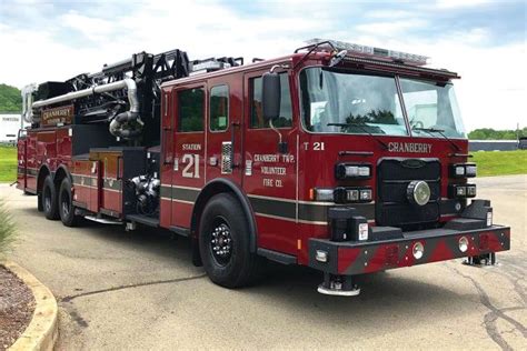 Cranberry Township Vol Fire Co 100 Aerial Glick Fire Equipment Company