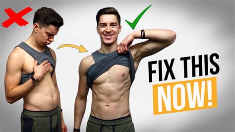Why Your Abs Arent Showing And How To Fix It Youtube