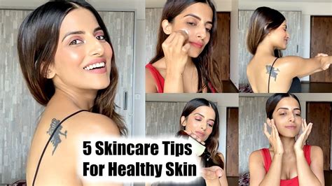 5 Skincare Hacks For Healthy And Flawless Skin At Home Routine Youtube