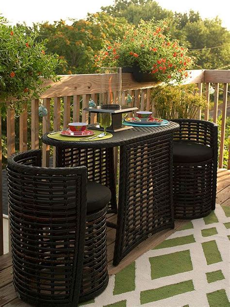Patio Dining Sets For Small Spaces Video And Photos
