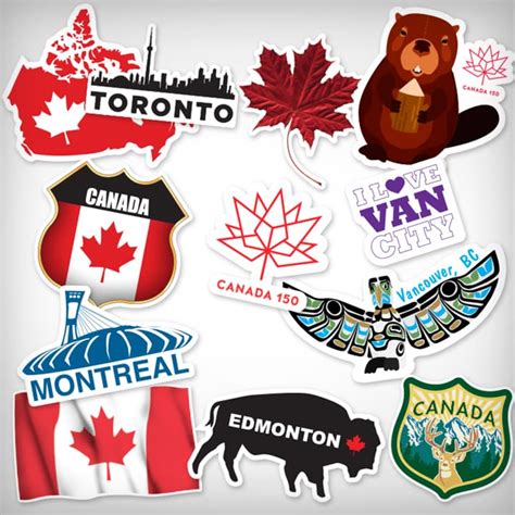 Custom Canada Stickers Highest Quality Stickers