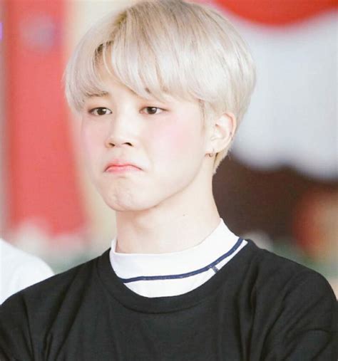 Jimin Pouting His Lips Is The Cutest Thing In The Wold Just Look How