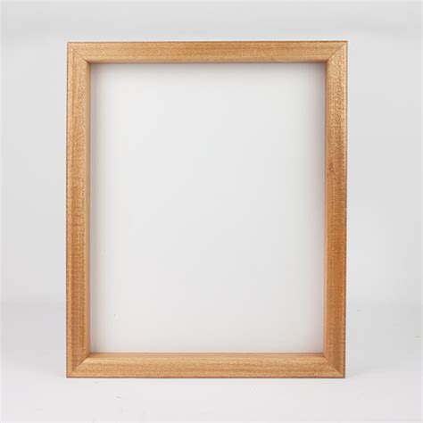 Thin Natural Wood Frame Printdropper